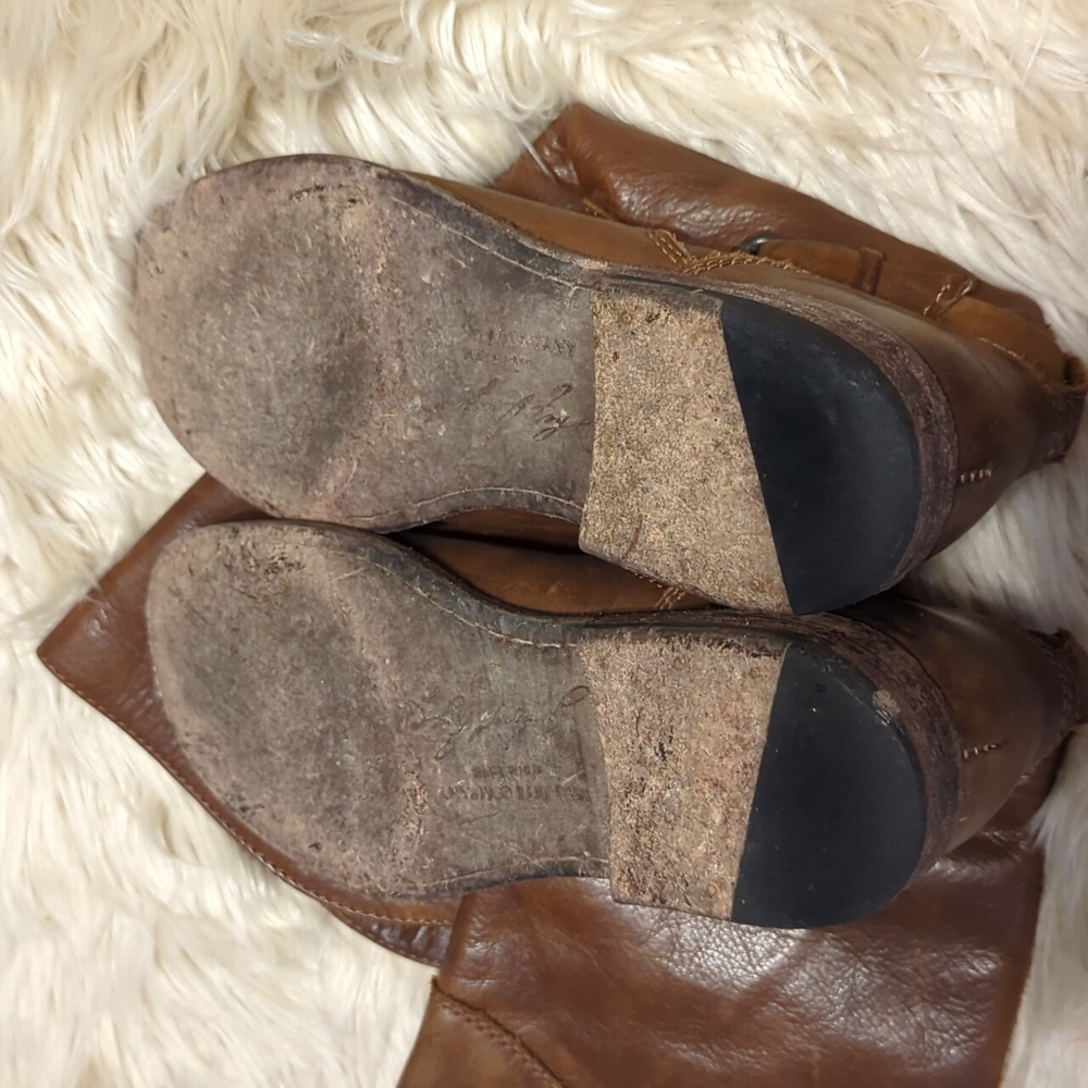 Brown Frye Phillip Riding boots size 7 1/2 size 7.5 - Picture 10 of 13
